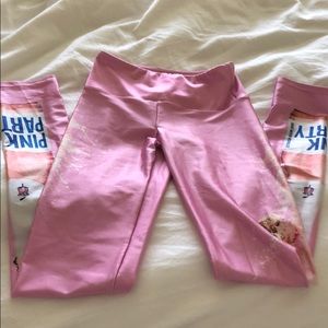 Pink Rose Goldsheep Leggings